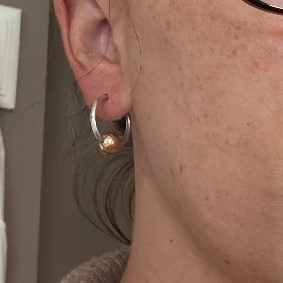 Eden Hand Arts Screwball Hoops - Picture 3 of 4